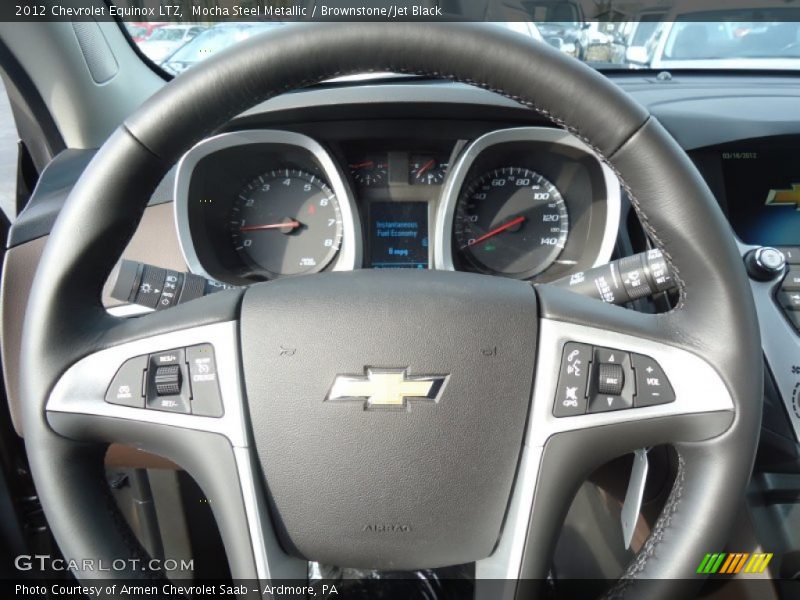 Mocha Steel Metallic / Brownstone/Jet Black 2012 Chevrolet Equinox LTZ