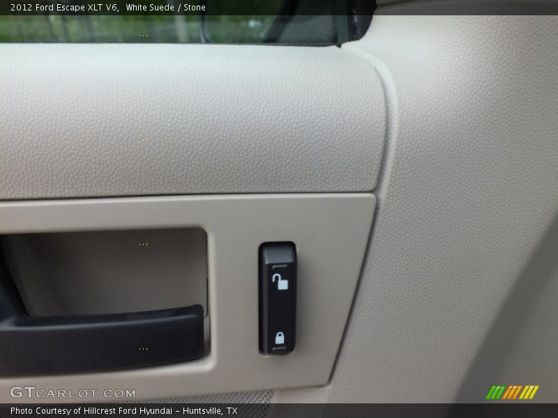 White Suede / Stone 2012 Ford Escape XLT V6