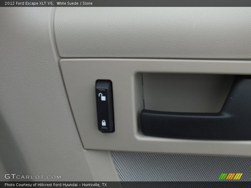 White Suede / Stone 2012 Ford Escape XLT V6