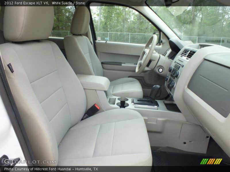 White Suede / Stone 2012 Ford Escape XLT V6