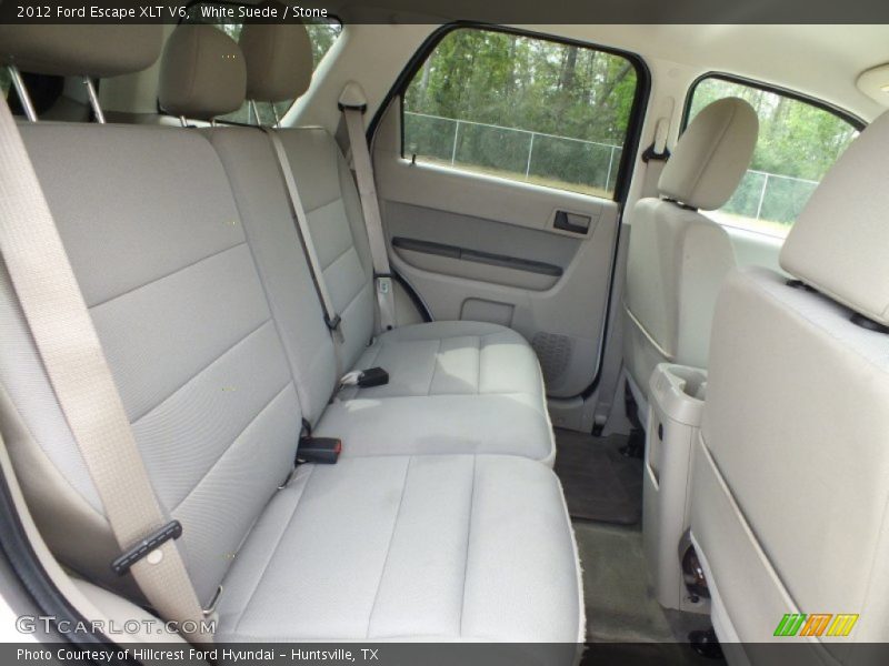White Suede / Stone 2012 Ford Escape XLT V6