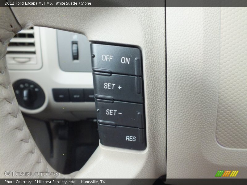 White Suede / Stone 2012 Ford Escape XLT V6