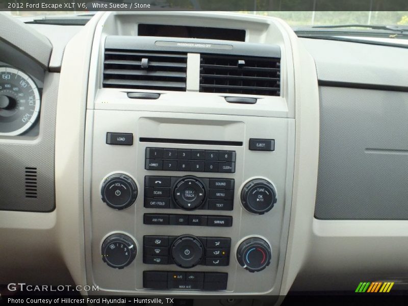 White Suede / Stone 2012 Ford Escape XLT V6