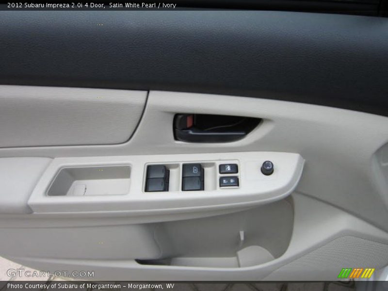 Satin White Pearl / Ivory 2012 Subaru Impreza 2.0i 4 Door