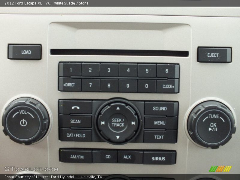 White Suede / Stone 2012 Ford Escape XLT V6