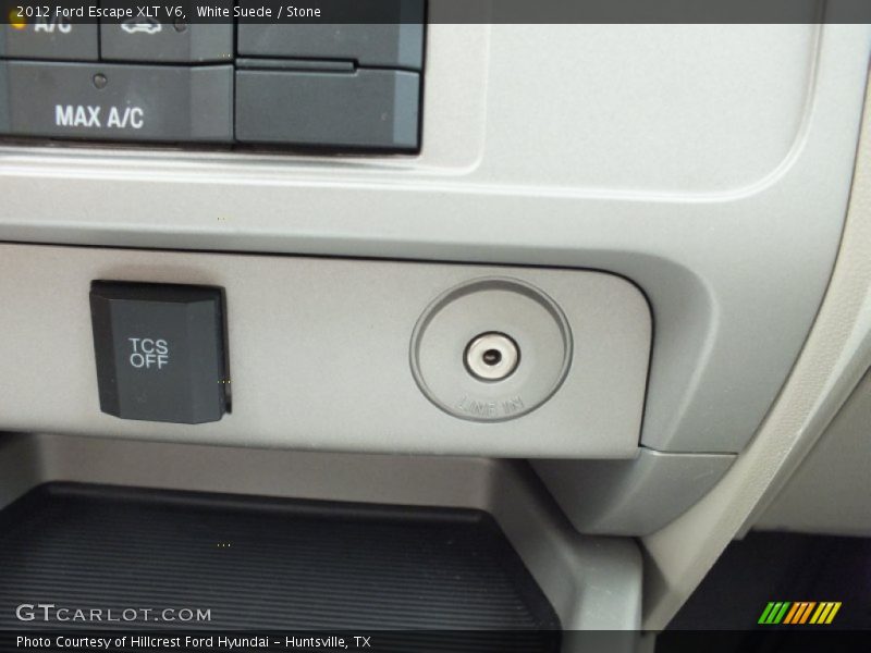 White Suede / Stone 2012 Ford Escape XLT V6