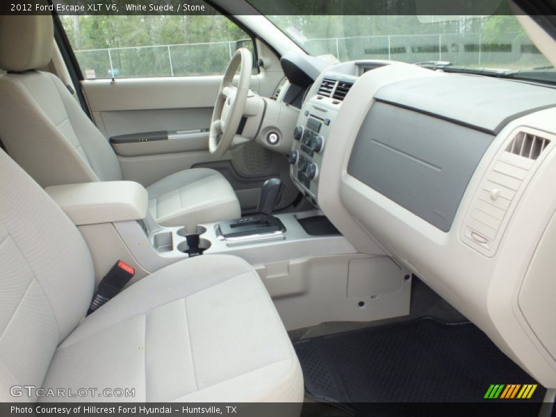 White Suede / Stone 2012 Ford Escape XLT V6