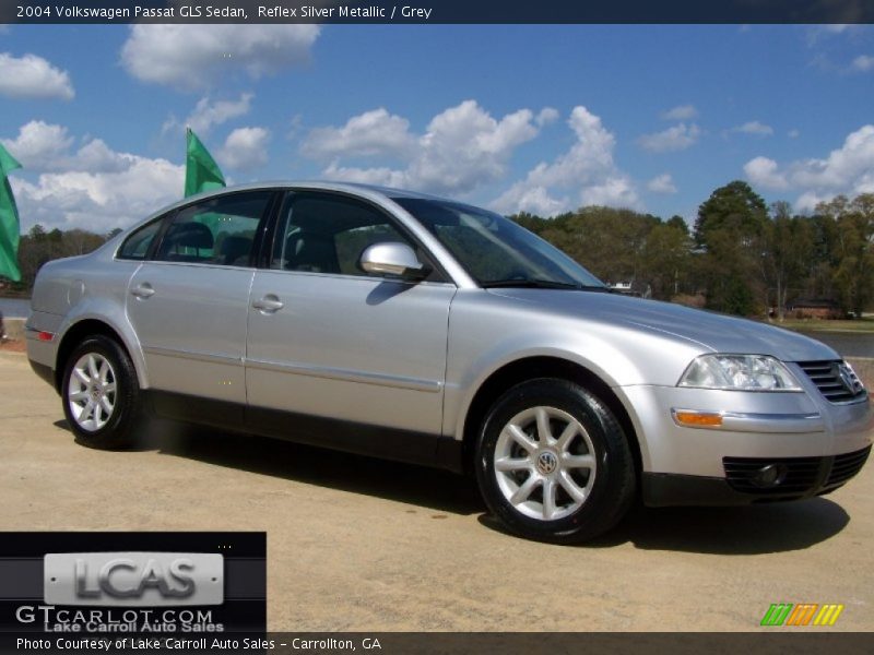 Reflex Silver Metallic / Grey 2004 Volkswagen Passat GLS Sedan