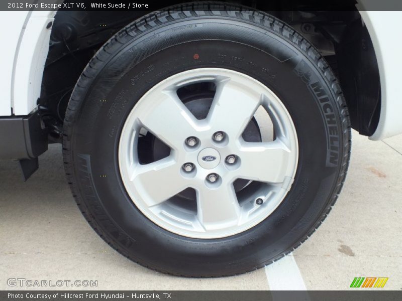 White Suede / Stone 2012 Ford Escape XLT V6