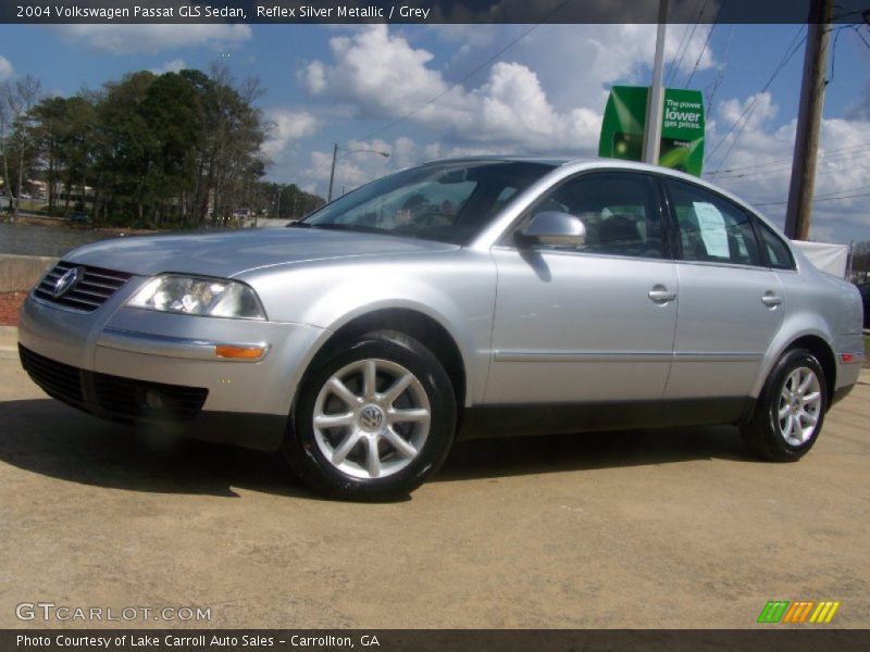 Reflex Silver Metallic / Grey 2004 Volkswagen Passat GLS Sedan