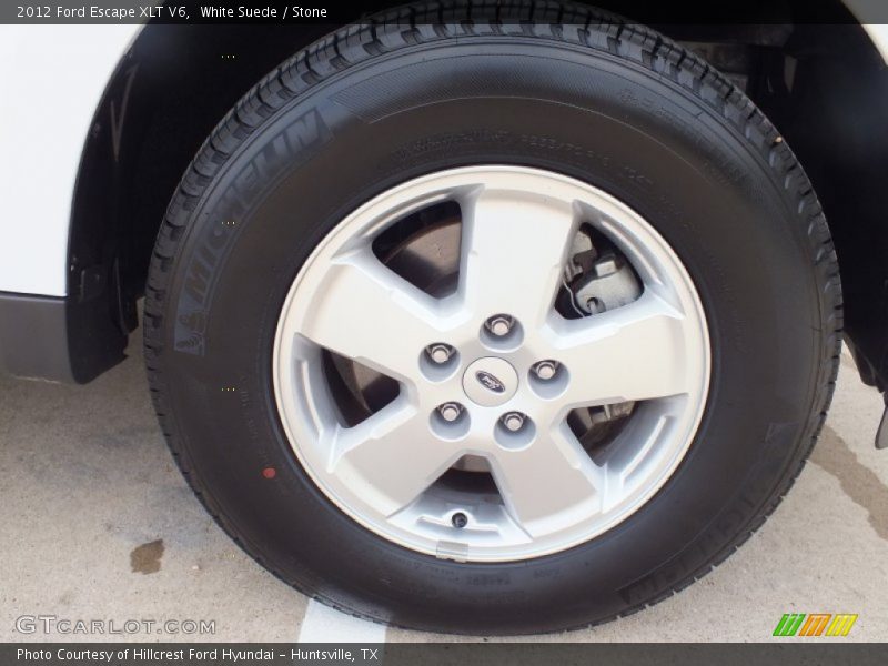 White Suede / Stone 2012 Ford Escape XLT V6