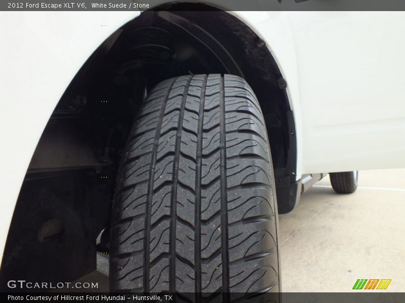 White Suede / Stone 2012 Ford Escape XLT V6