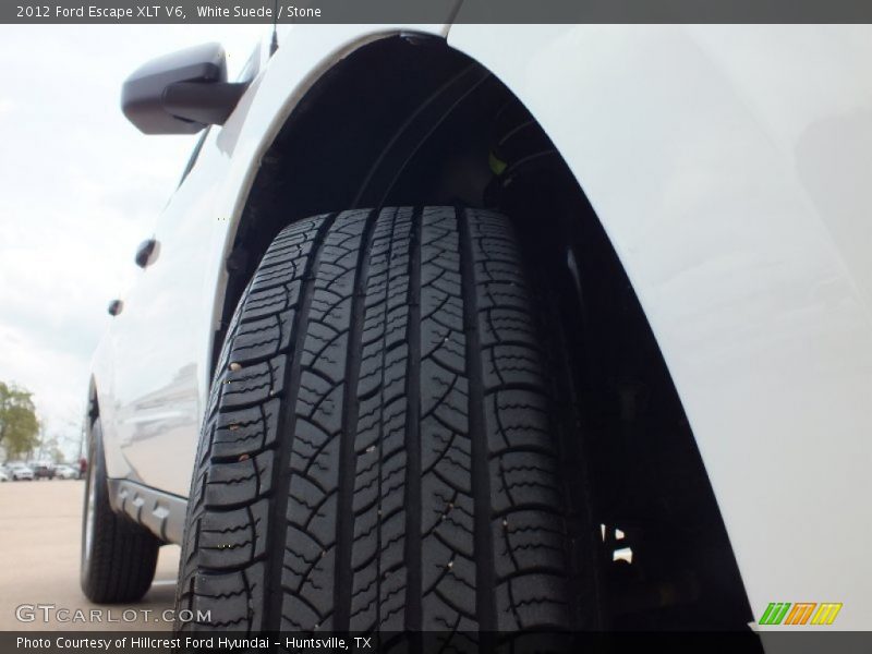 White Suede / Stone 2012 Ford Escape XLT V6