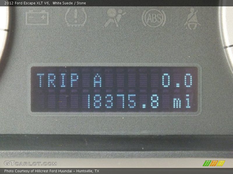 White Suede / Stone 2012 Ford Escape XLT V6