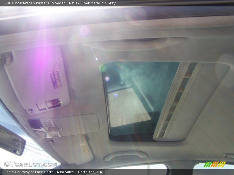 Reflex Silver Metallic / Grey 2004 Volkswagen Passat GLS Sedan