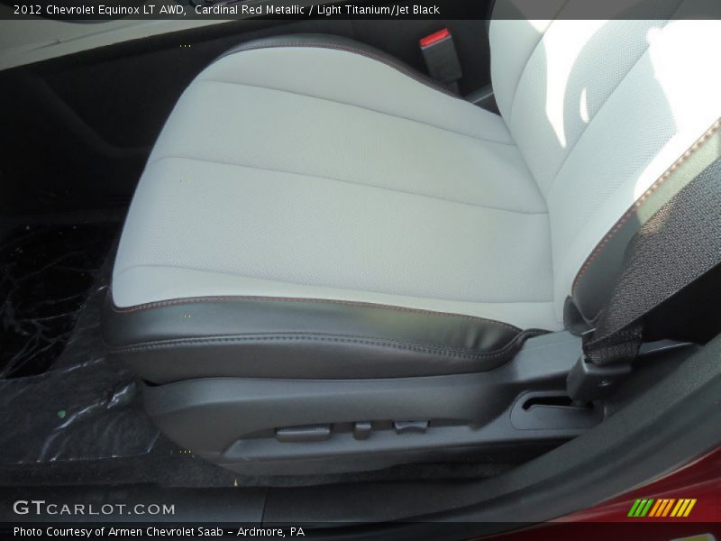 Cardinal Red Metallic / Light Titanium/Jet Black 2012 Chevrolet Equinox LT AWD