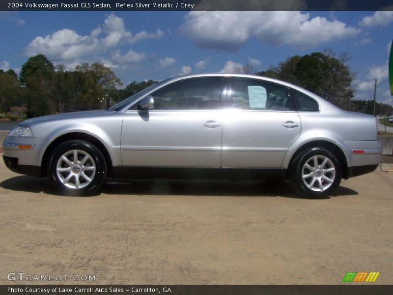 Reflex Silver Metallic / Grey 2004 Volkswagen Passat GLS Sedan