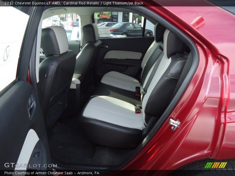 Cardinal Red Metallic / Light Titanium/Jet Black 2012 Chevrolet Equinox LT AWD