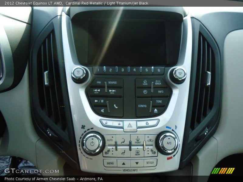 Cardinal Red Metallic / Light Titanium/Jet Black 2012 Chevrolet Equinox LT AWD