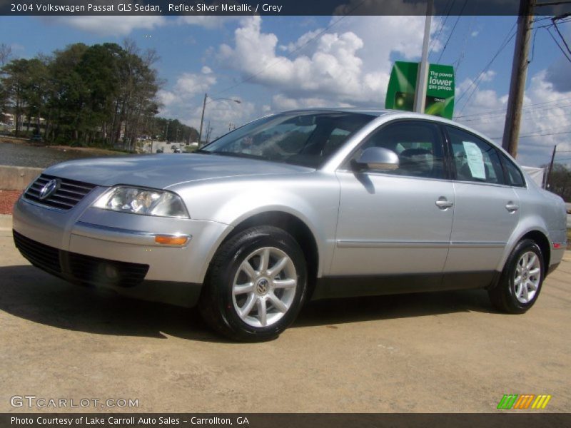 Reflex Silver Metallic / Grey 2004 Volkswagen Passat GLS Sedan