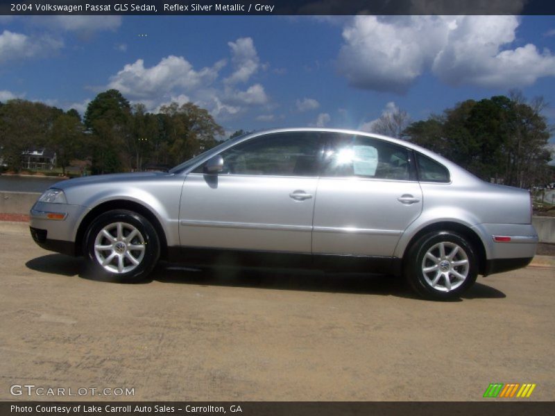 Reflex Silver Metallic / Grey 2004 Volkswagen Passat GLS Sedan