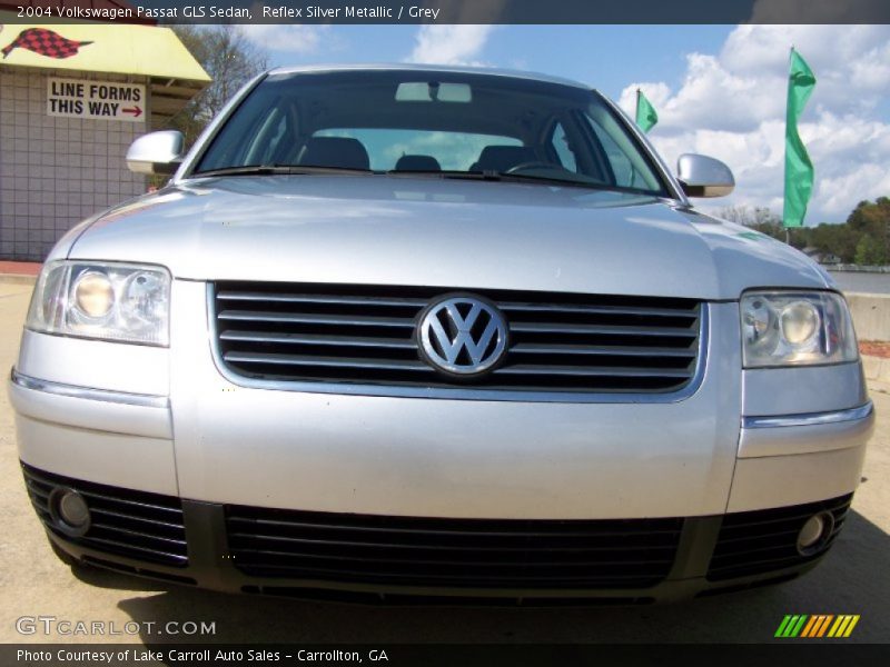 Reflex Silver Metallic / Grey 2004 Volkswagen Passat GLS Sedan