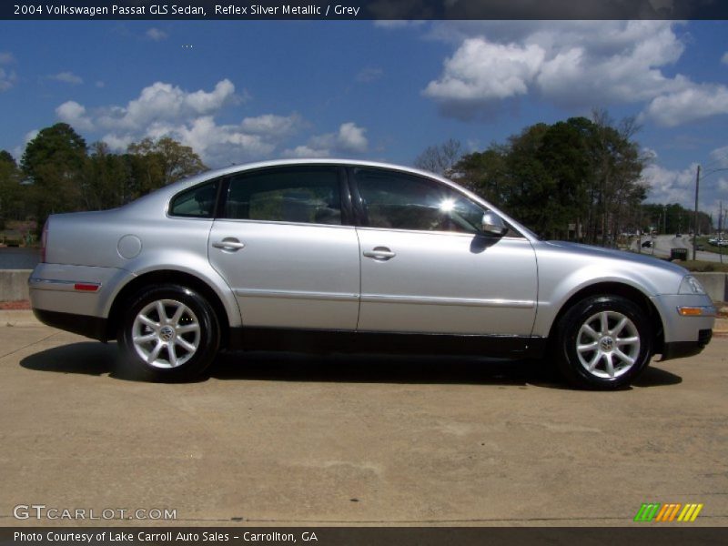 Reflex Silver Metallic / Grey 2004 Volkswagen Passat GLS Sedan