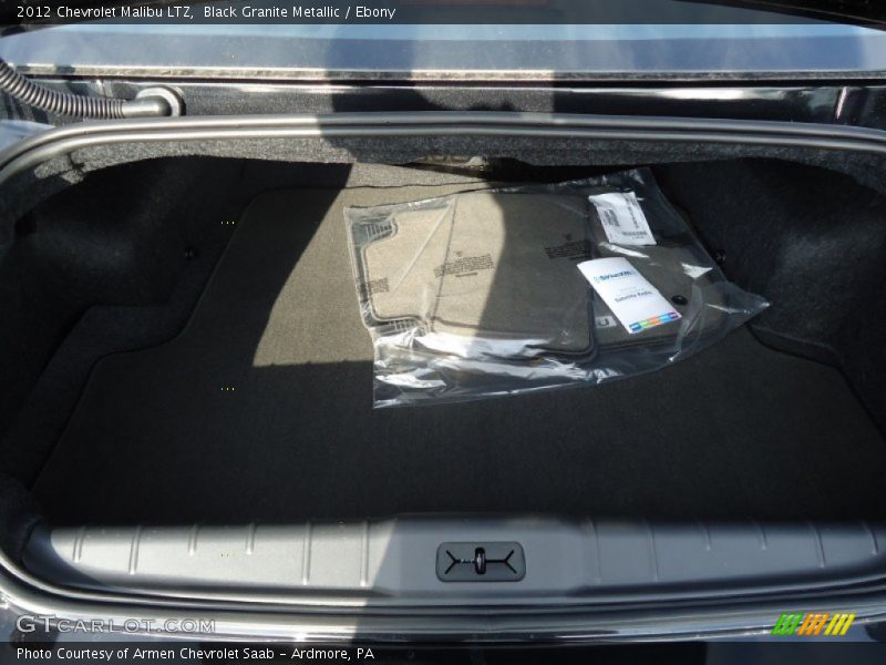 Black Granite Metallic / Ebony 2012 Chevrolet Malibu LTZ