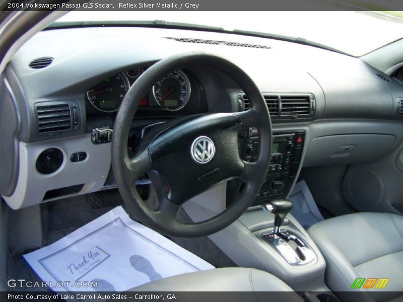 Reflex Silver Metallic / Grey 2004 Volkswagen Passat GLS Sedan