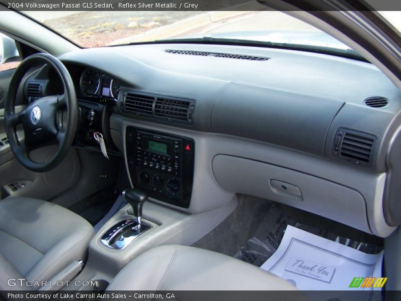 Reflex Silver Metallic / Grey 2004 Volkswagen Passat GLS Sedan