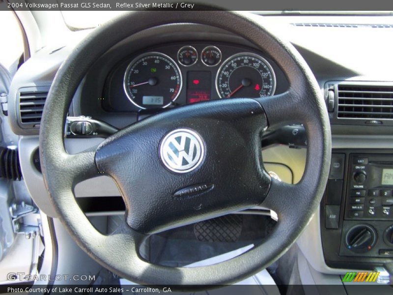 Reflex Silver Metallic / Grey 2004 Volkswagen Passat GLS Sedan