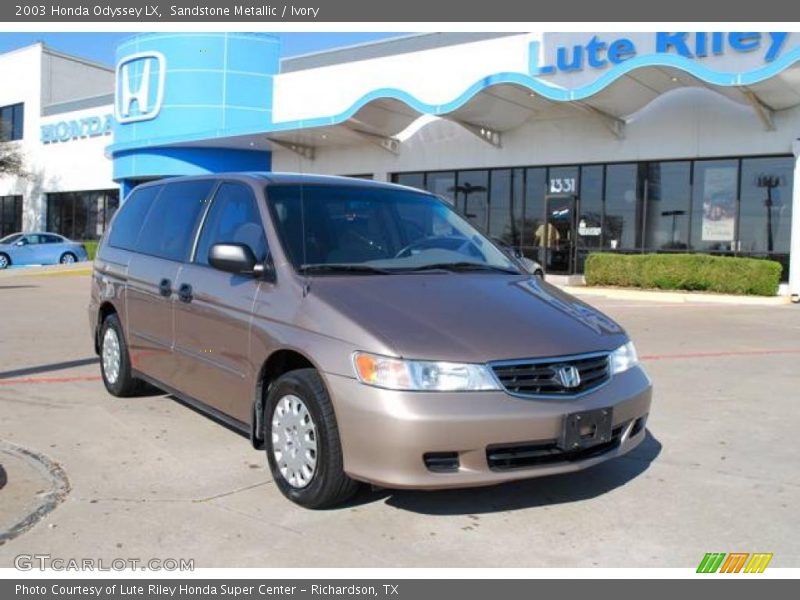 Sandstone Metallic / Ivory 2003 Honda Odyssey LX