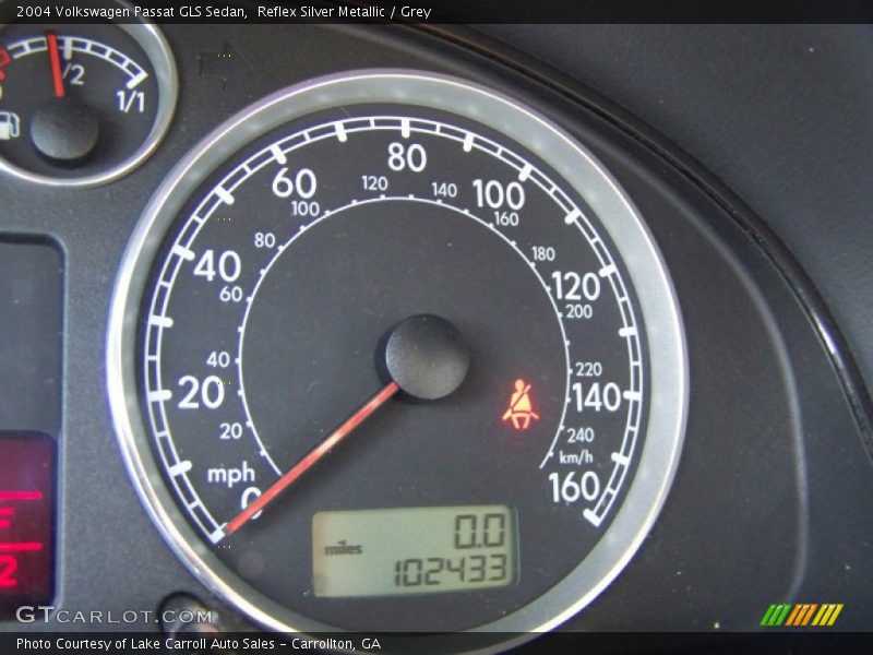 Reflex Silver Metallic / Grey 2004 Volkswagen Passat GLS Sedan
