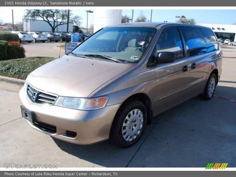 Sandstone Metallic / Ivory 2003 Honda Odyssey LX