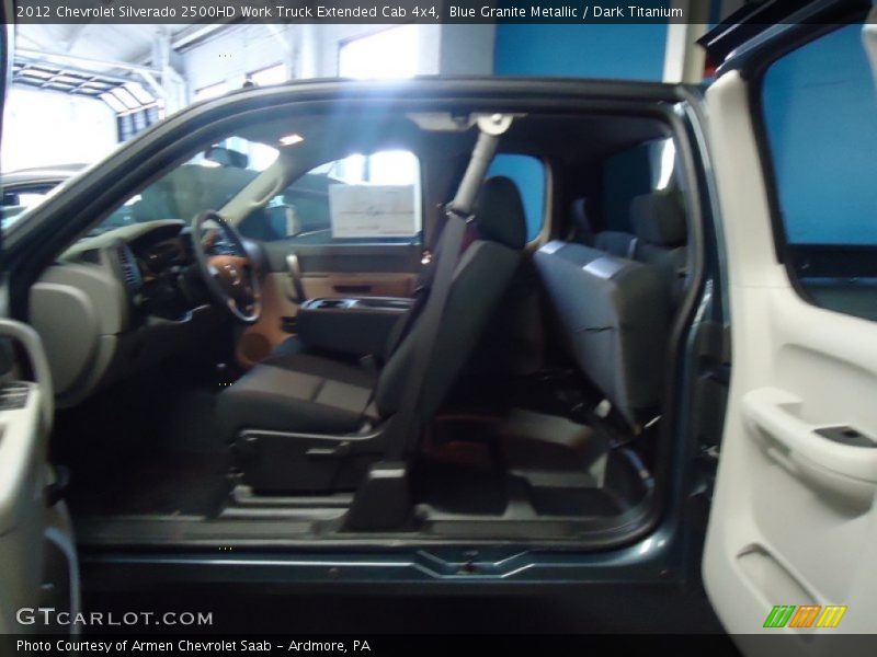 Blue Granite Metallic / Dark Titanium 2012 Chevrolet Silverado 2500HD Work Truck Extended Cab 4x4