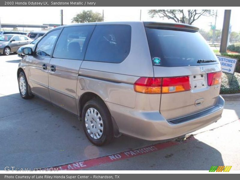 Sandstone Metallic / Ivory 2003 Honda Odyssey LX