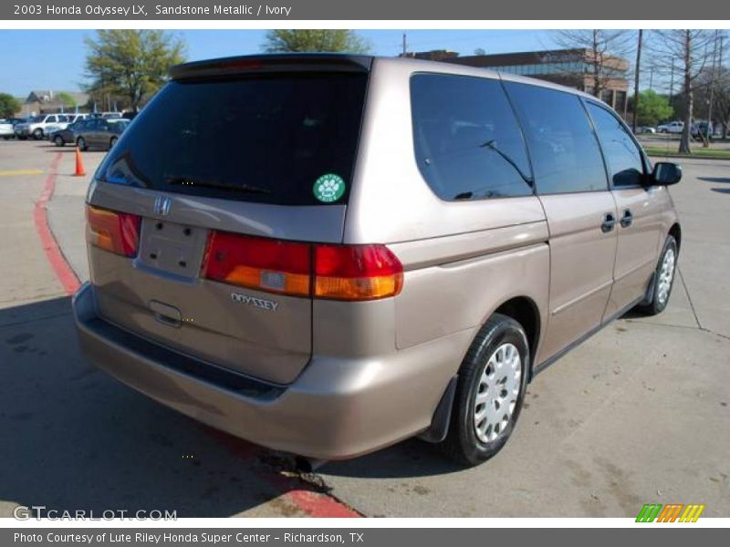 Sandstone Metallic / Ivory 2003 Honda Odyssey LX