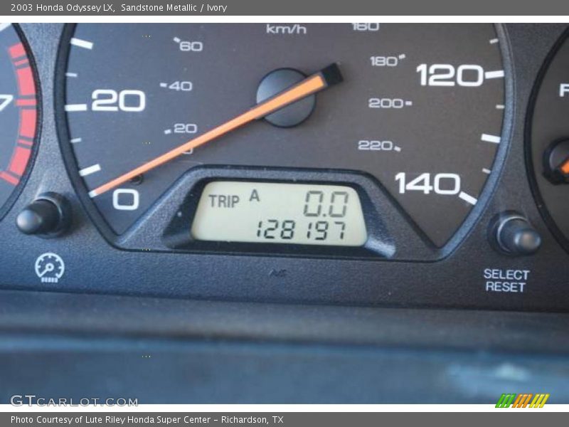 Sandstone Metallic / Ivory 2003 Honda Odyssey LX