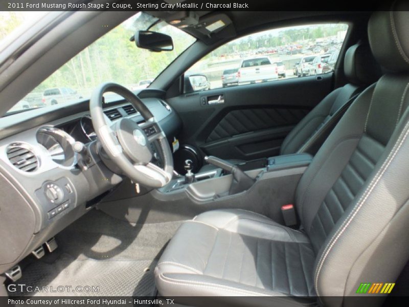 Sterling Gray Metallic / Charcoal Black 2011 Ford Mustang Roush Stage 2 Coupe