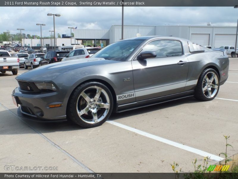 Sterling Gray Metallic / Charcoal Black 2011 Ford Mustang Roush Stage 2 Coupe