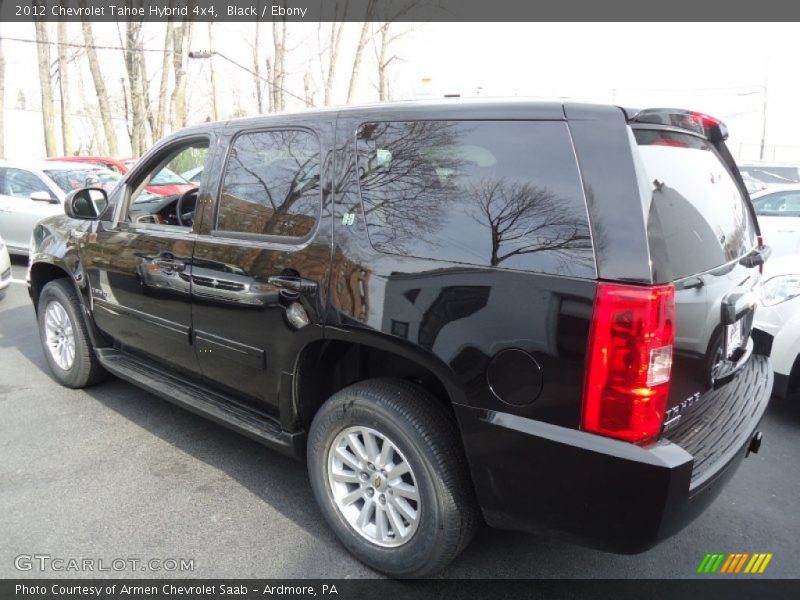 Black / Ebony 2012 Chevrolet Tahoe Hybrid 4x4