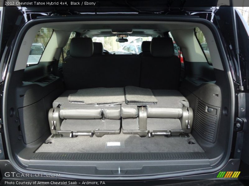  2012 Tahoe Hybrid 4x4 Trunk