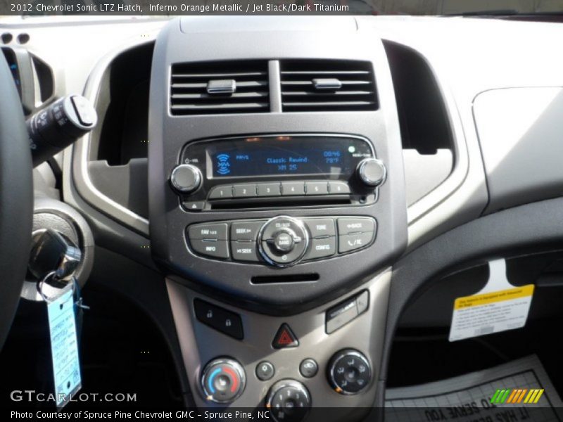 Controls of 2012 Sonic LTZ Hatch