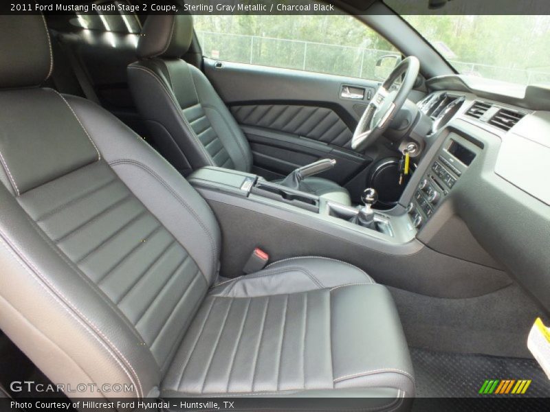  2011 Mustang Roush Stage 2 Coupe Charcoal Black Interior
