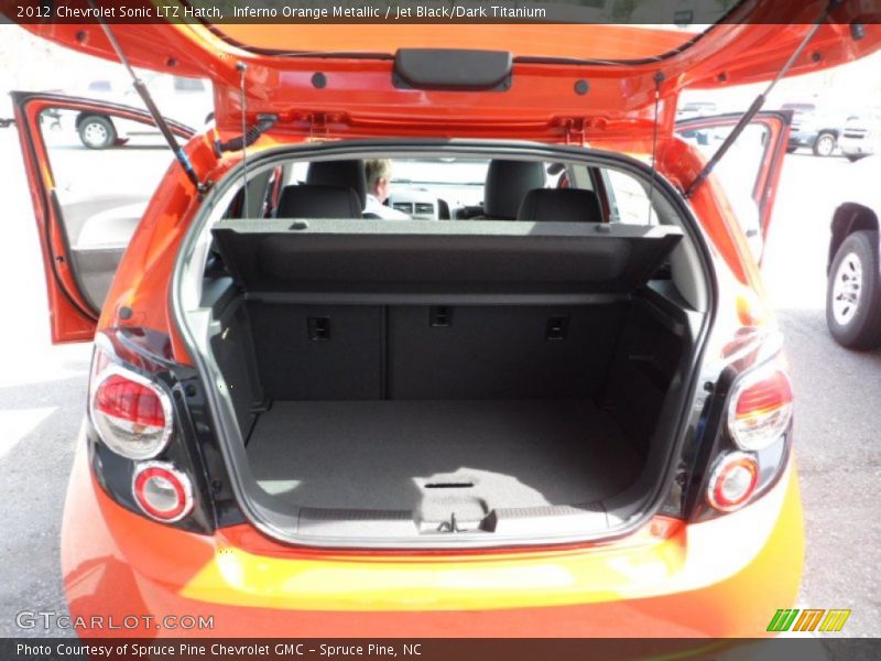  2012 Sonic LTZ Hatch Trunk