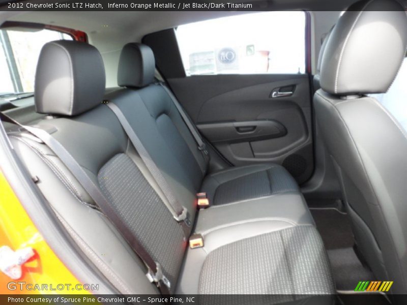  2012 Sonic LTZ Hatch Jet Black/Dark Titanium Interior