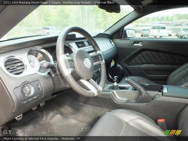 Sterling Gray Metallic / Charcoal Black 2011 Ford Mustang Roush Stage 2 Coupe