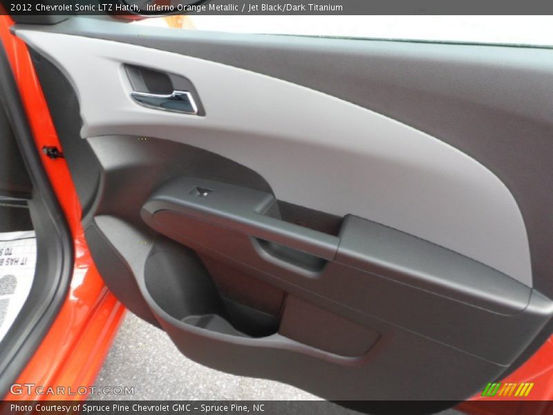 Door Panel of 2012 Sonic LTZ Hatch