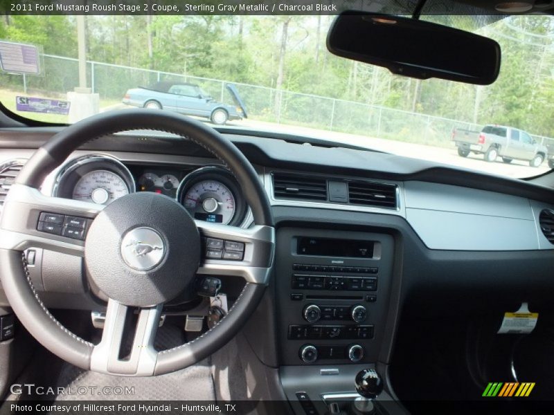 Sterling Gray Metallic / Charcoal Black 2011 Ford Mustang Roush Stage 2 Coupe