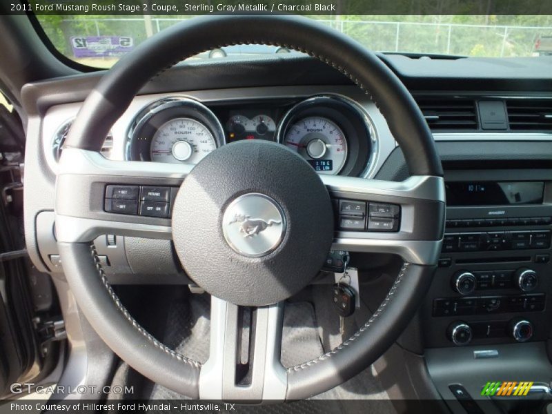 Sterling Gray Metallic / Charcoal Black 2011 Ford Mustang Roush Stage 2 Coupe